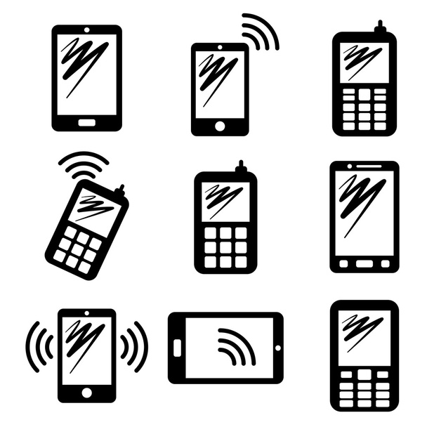 Communication icons - Vector, Image