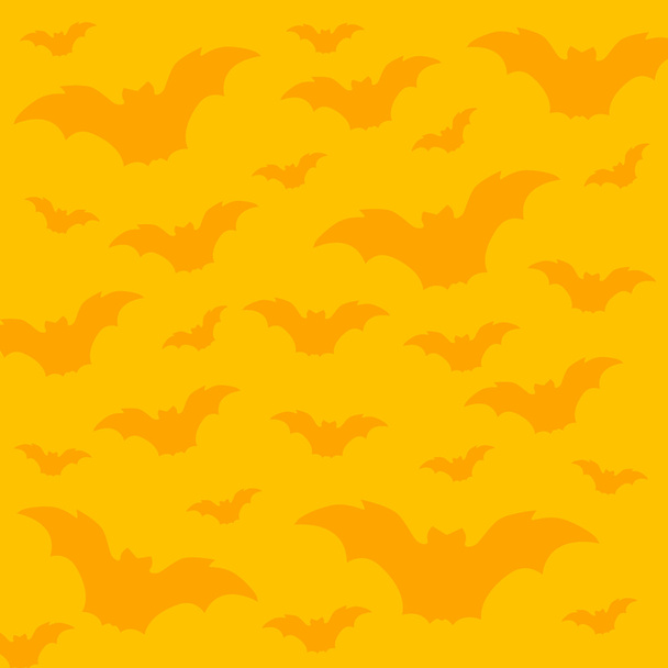 Patrón de halloween sin costuras con murciélagos
 - Vector, imagen