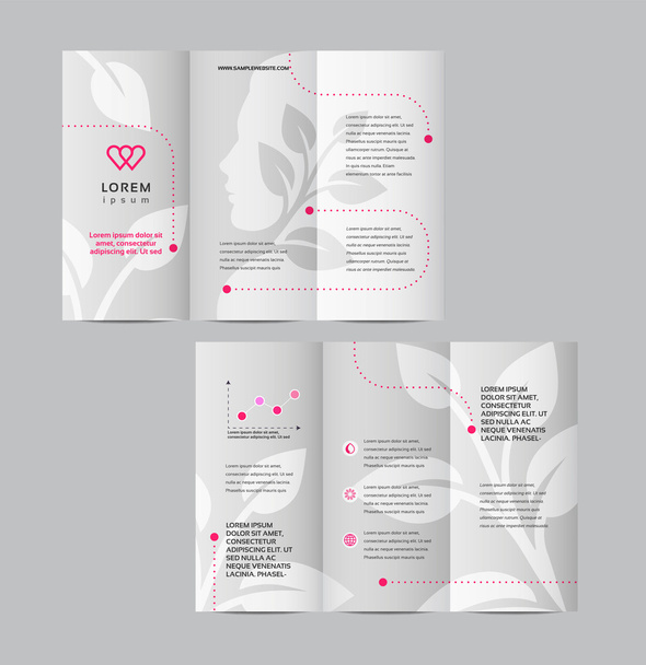 business brochure design template - Vetor, Imagem