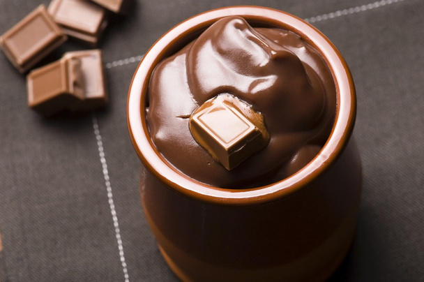 Pudim de chocolate caseiro
 - Foto, Imagem