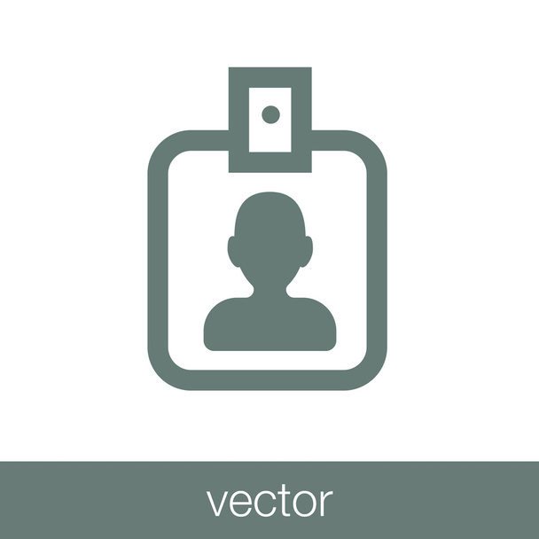 Identifikační karty - hodnocení Id ikonu - Vektor, obrázek