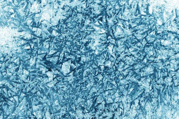 patronen van ijskristallen - Foto, afbeelding
