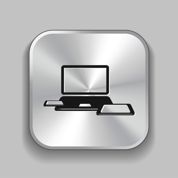 Pictograph of computer icon - Vektor, obrázek