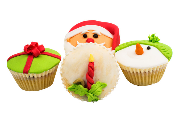 karácsonyi cupcakes - Fotó, kép