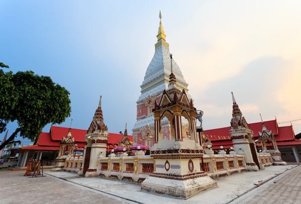 Wat Pra That Renu, Nakhon Phanom, Thailand - Zdjęcie, obraz