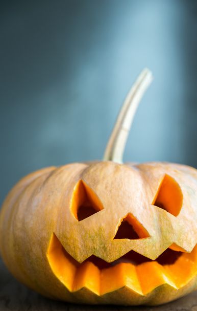 Calabaza de halloween de miedo - Foto, imagen