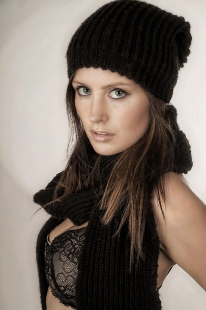 woman in winter clothes - Photo, image