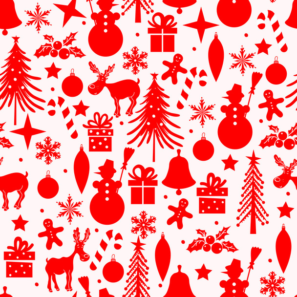 Christmas pattern seamless - Vecteur, image