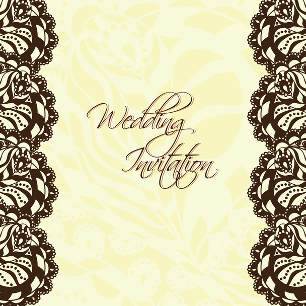 Wedding invitation_1-04 - Вектор,изображение