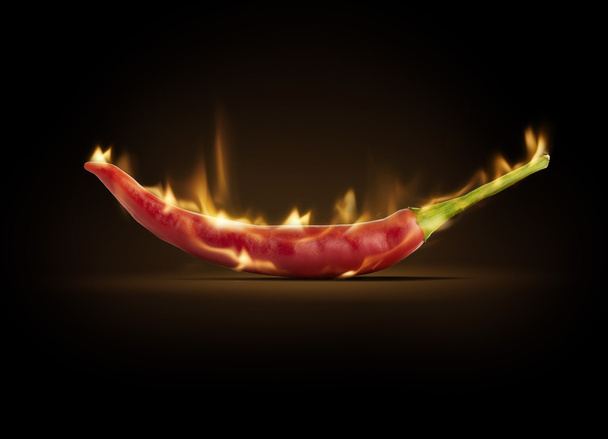 czerwony ostry pieprz chili - Zdjęcie, obraz