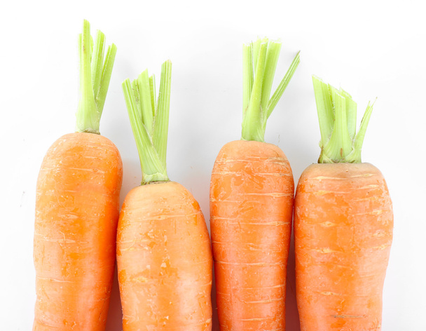Fresh young carrots - Φωτογραφία, εικόνα