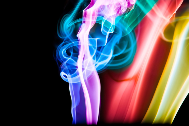 fumaça colorida abstrata
 - Foto, Imagem
