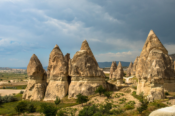 Rock formations of Cappadocia - Φωτογραφία, εικόνα