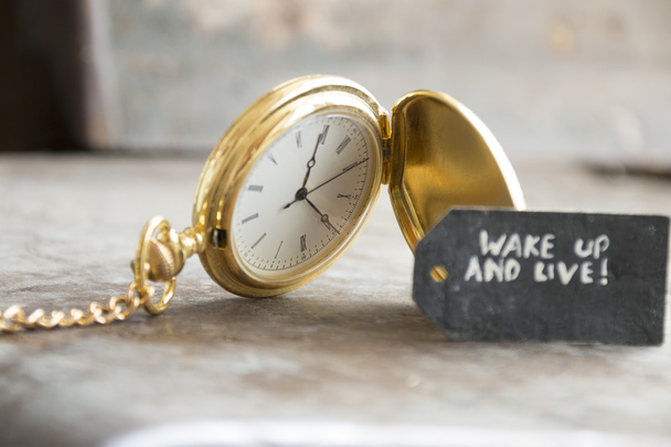Wake up a živé a kapesní hodinky - Fotografie, Obrázek