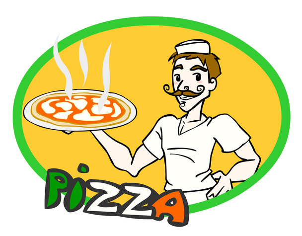 Pizza man - Photo, Image