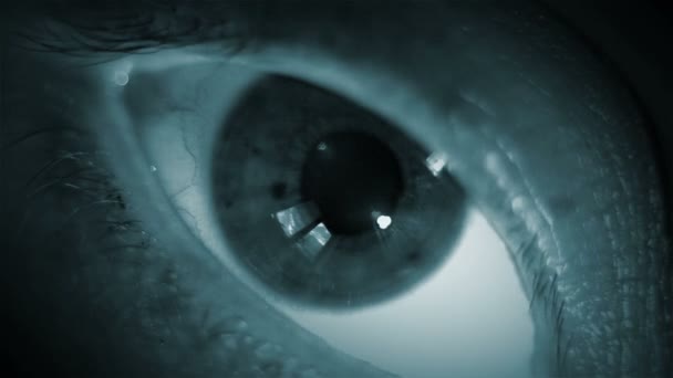 Los seres humanos de ojos disparo macro - Imágenes, Vídeo