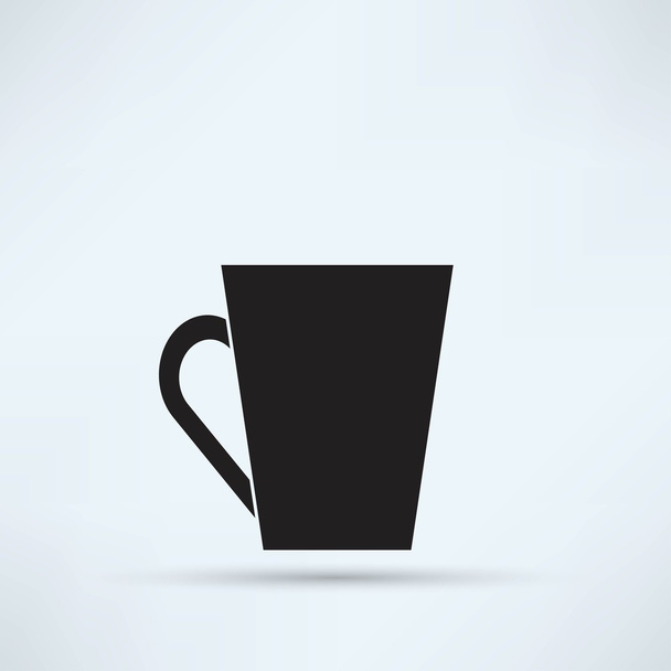 cup, drink icon - Vector, afbeelding