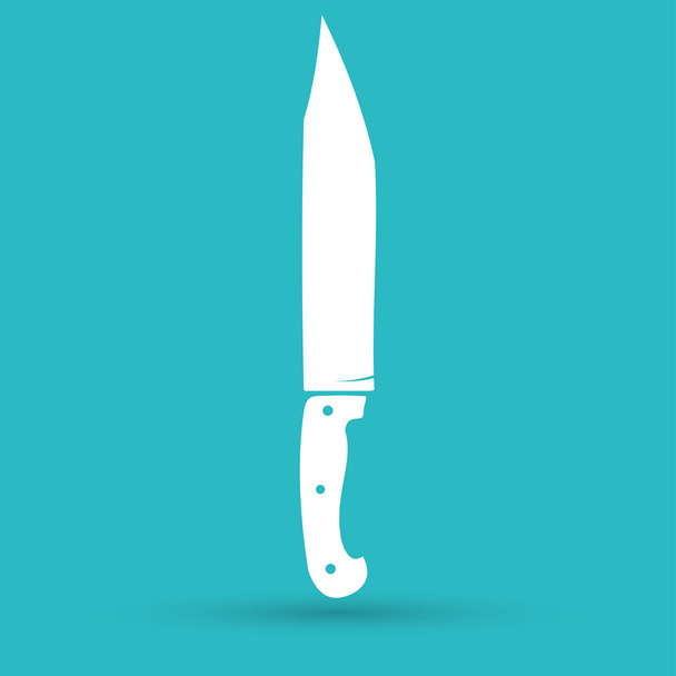 knife, utensil, kitchen icon - Vektor, kép