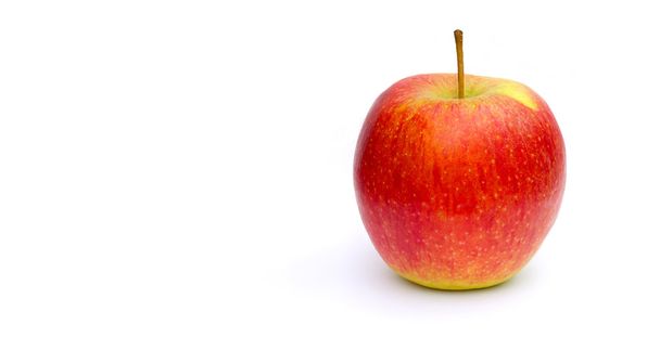 Una mela rossa gialla
 - Foto, immagini