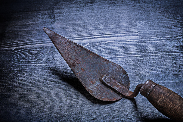 Old rusted putty knife - Foto, Bild