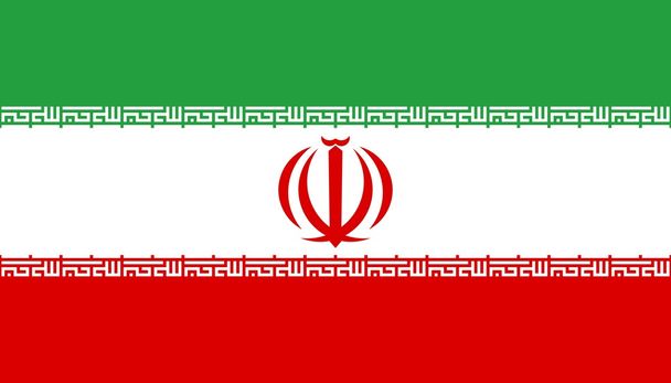 Iranin lippu - Valokuva, kuva