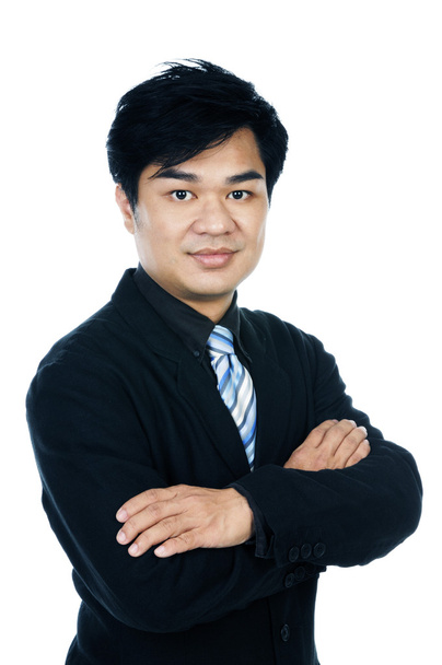 Handsome Asian Businessman - Photo, Image