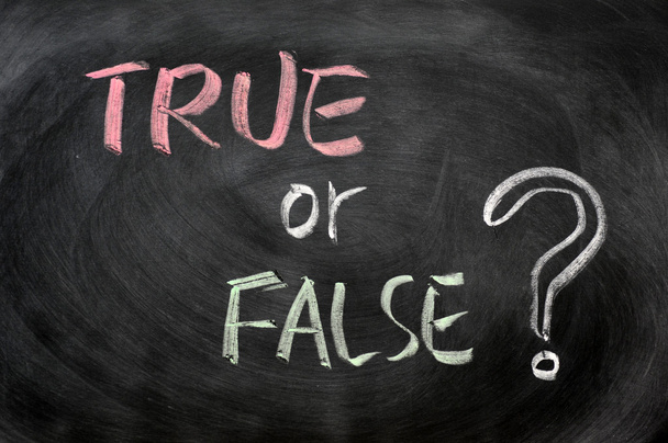 True or false question - Photo, Image