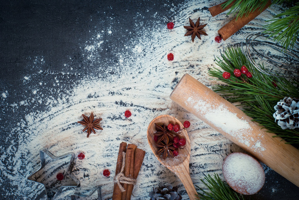 Christmas baking - Фото, изображение