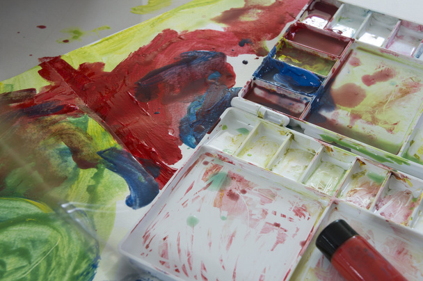 art water color education kid play fun concept - Photo, Image
