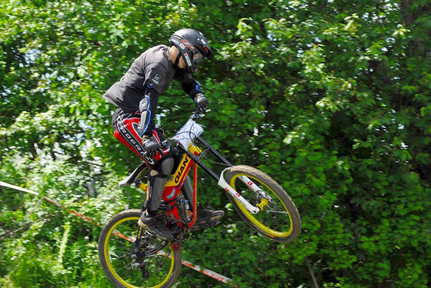 Downhill competition - Photo, Image