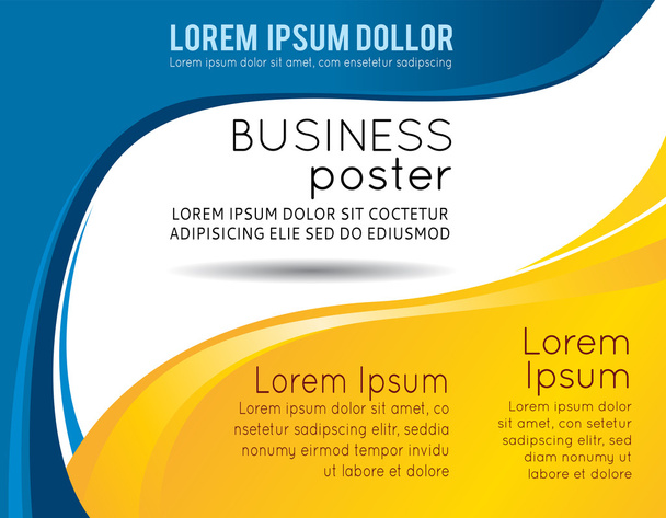 business design layout template - Vector, Image