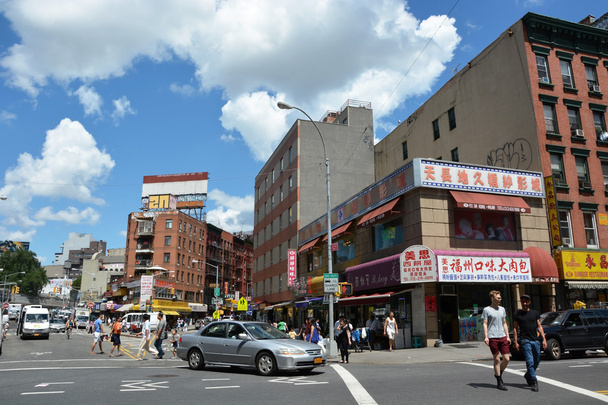 Chinatown district in NYC - Φωτογραφία, εικόνα