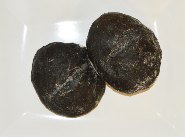 pão de carvão negro
 - Foto, Imagem