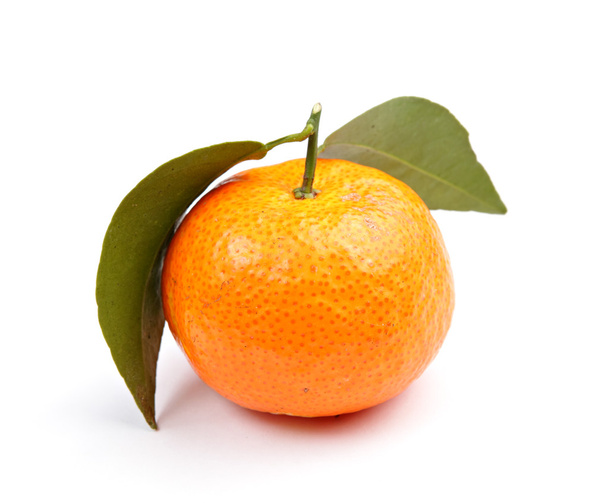 mandarine sur blanc
 - Photo, image