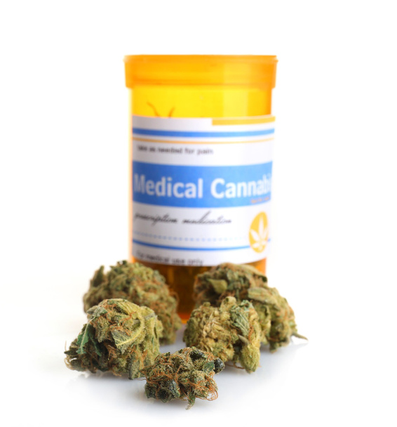 Dry medical cannabis - Foto, Bild