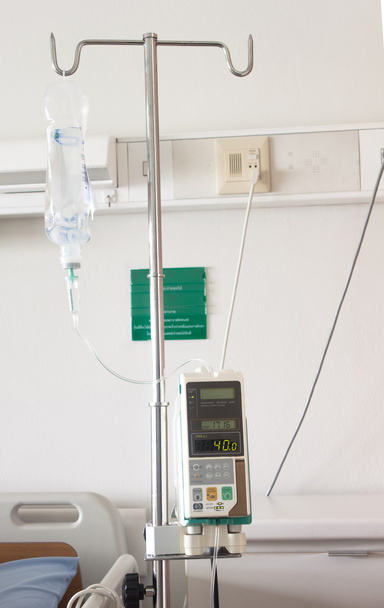 IV. gép, sós infúziós pumpa - Fotó, kép