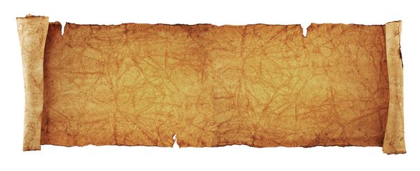 scroll of old parchment - Foto, afbeelding