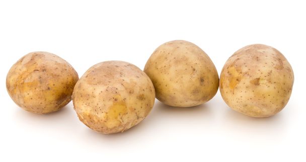 Nuevos tubérculos de patata
 - Foto, Imagen