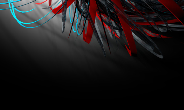 3D abstract background design - Photo, Image