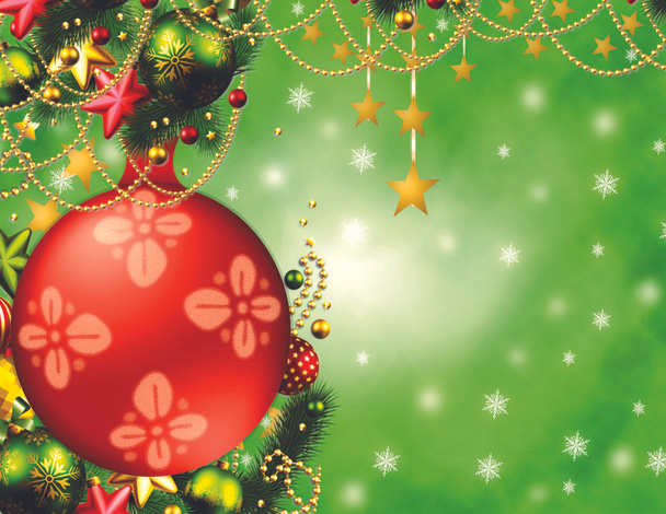 Globe Christmas Card - Photo, Image