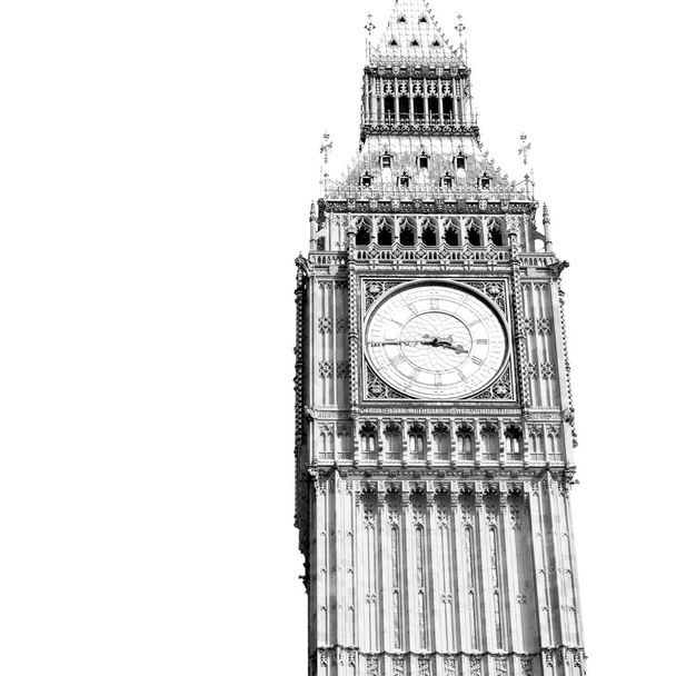 London Big Ben und historischer Altbau England City - Foto, Bild