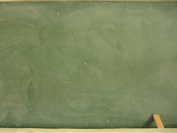 blackboard with chalk and eraser - Photo, Image