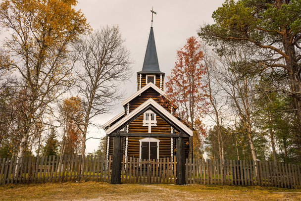 Εκκλησία στο Somadal, Hedmark, Νορβηγία - Φωτογραφία, εικόνα