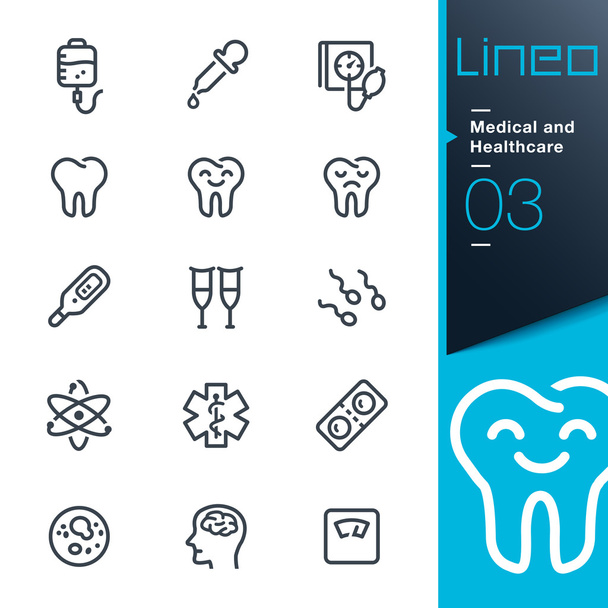 Lineo - icônes de contour médical et soins de santé
 - Vecteur, image