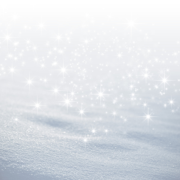 Magic white snow background - Photo, Image