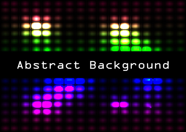 Abstract disco glowing of background. Vector illustration - Vector, Image