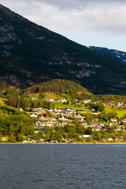 Landscape near Hardangerfjord in Norway - Foto, afbeelding