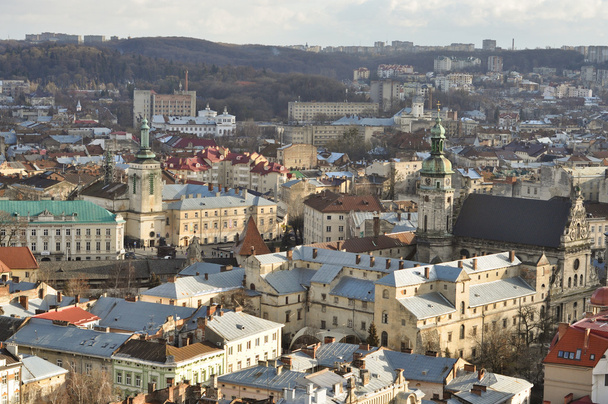 de stad van lviv - Foto, afbeelding
