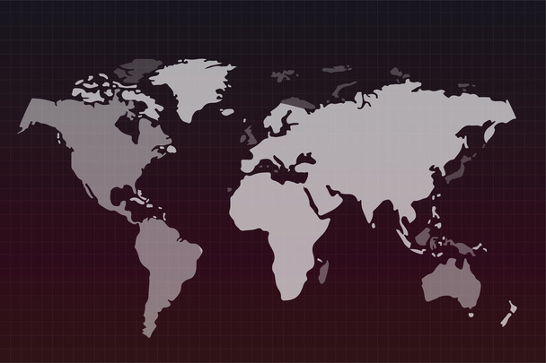 World vector map globe Earth texture - Vector, Image
