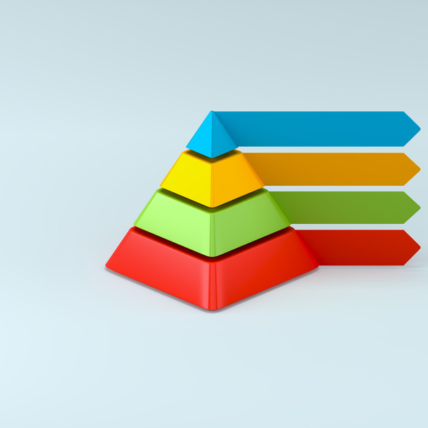 Цветные пирамиды информационной графики. Для компоновки рабочего процесса,
 - Фото, изображение